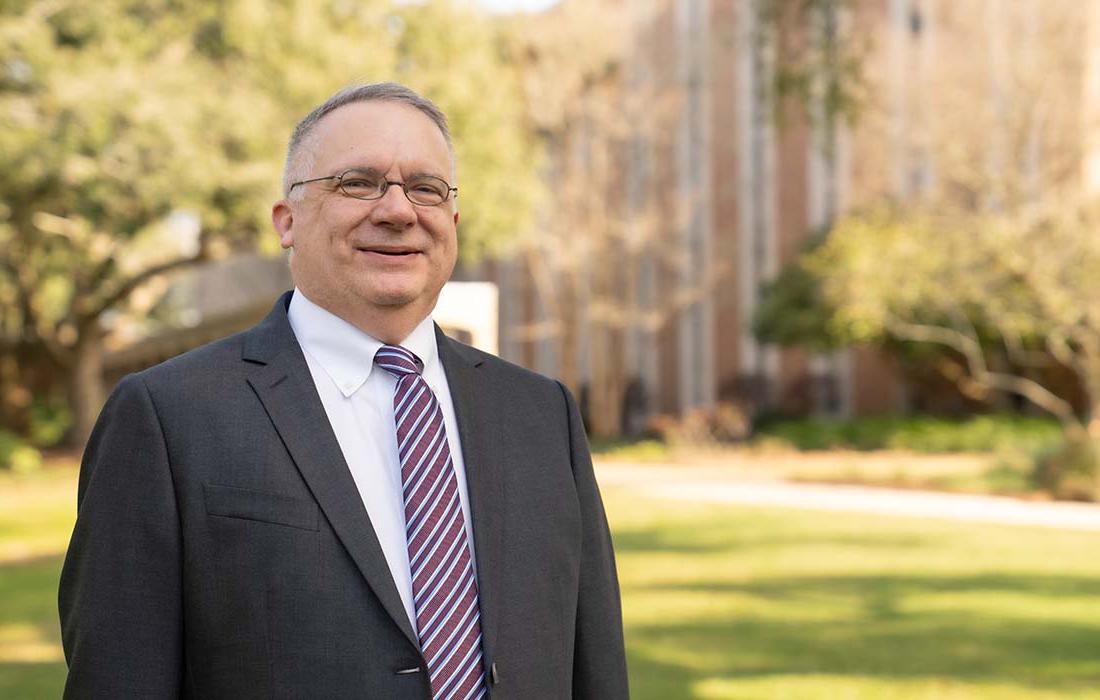 Dr. Allen Parrish, who has been named vice president of research and economic development at the University of South Alabama. He begins April 1.